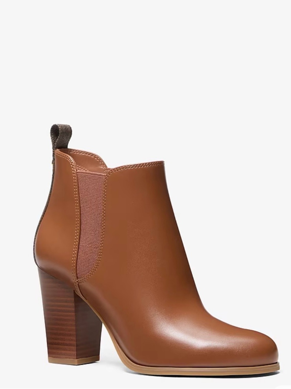 Michael Kors - Evaline Signature Logo Trim Boot. Size: 7